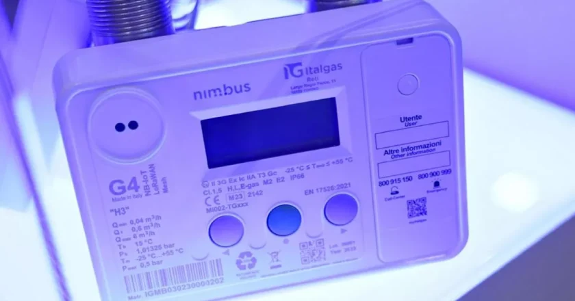 Italgas presenta “Nimbus”: il primo contatore intelligente con caratteristiche di sicurezza avanzate