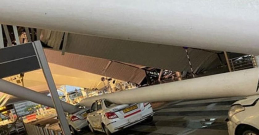 Crolla tetto del terminal in aeroporto: un morto e diversi feriti