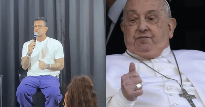 Fabrizio Corona l’aveva giurato: “Se il Papa è vivo, sparisco a vita”