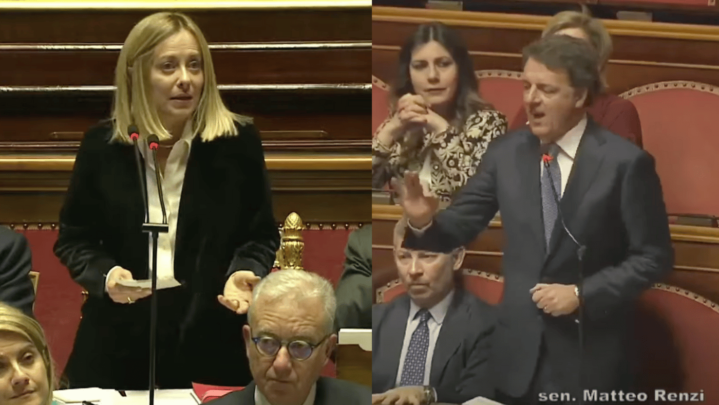 Renzi accusa Meloni in Senato su Almasri e Paragon. Lei replica: “Non sono qui per vendere il suo libro”