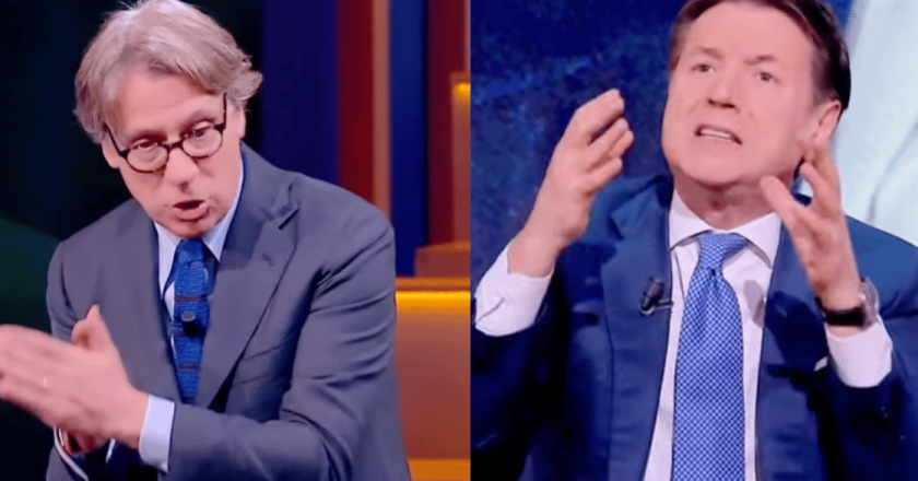 Conte contro Porro, scintille in diretta a Quarta Repubblica: “Io lo scendiletto?”