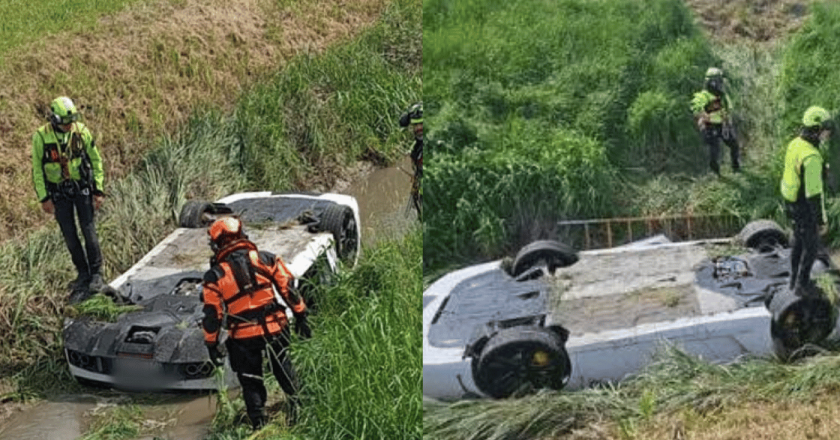 Luca Polito muore a 51 anni con la Lamborghini nel canale