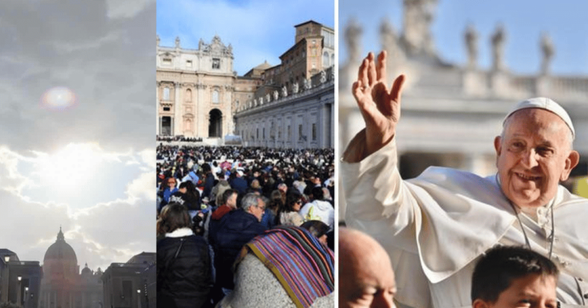 Il cielo si apre su San Pietro durante i funerali di Papa Francesco: il segno che ha commosso il mondo
