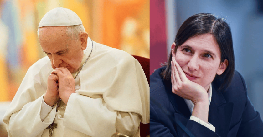 Schlein elogia Papa Francesco in Aula, ma un anno fa lo attaccava duramente