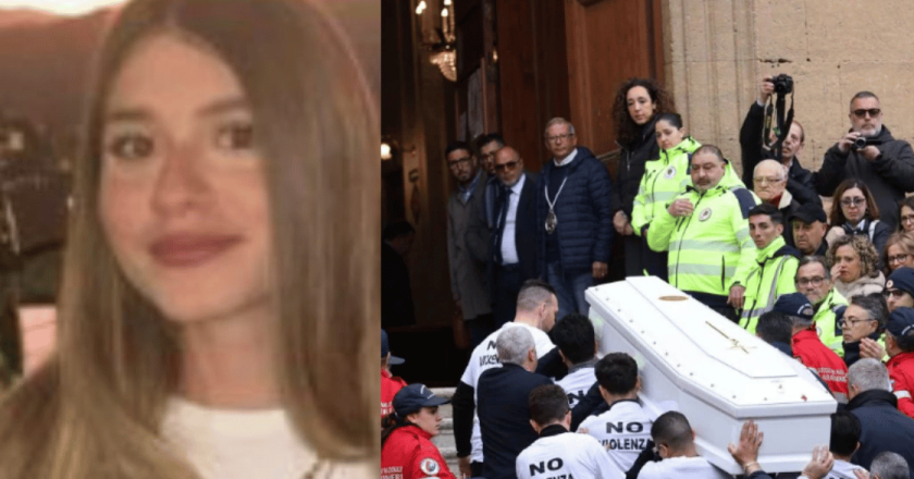 Funerali di Sara Campanella: il corteo, la bara bianca e lo sfogo degli utenti