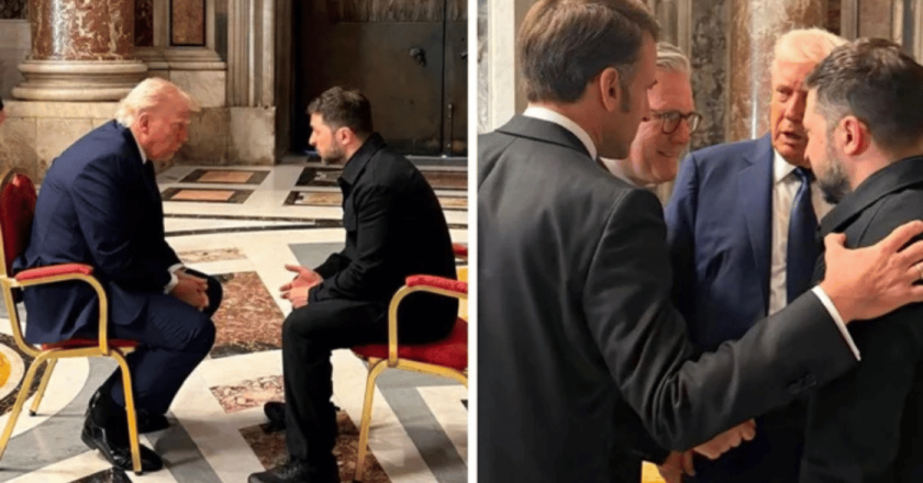 Trump scaccia Macron dal vertice con Zelensky: spunta il labiale