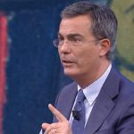Giorgia Meloni insultata sotto gli occhi di Floris: caos totale in studio