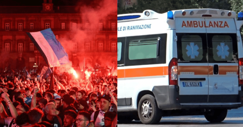 Festa Scudetto Napoli: 7 feriti e 52 soccorsi, ma è boom di gioia per il quarto titolo