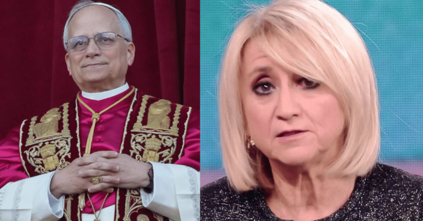 Luciana Littizzetto “benedice” Papa Prevost da Fazio: è polemica