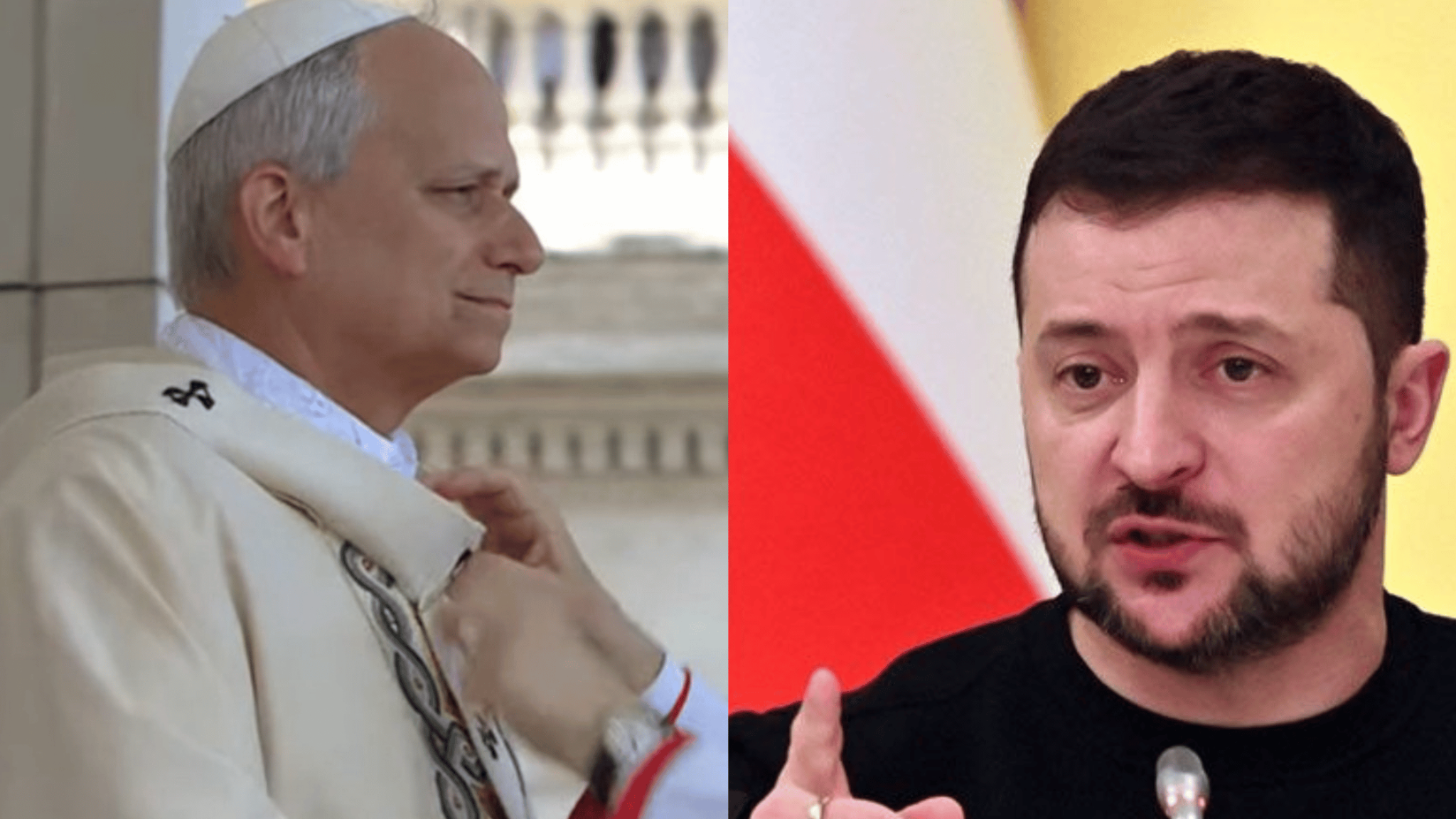 papa leone zelensky