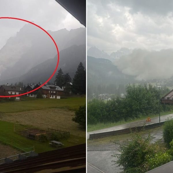 Enorme frana in Italia, crolla la montagna: immagini spaventose
