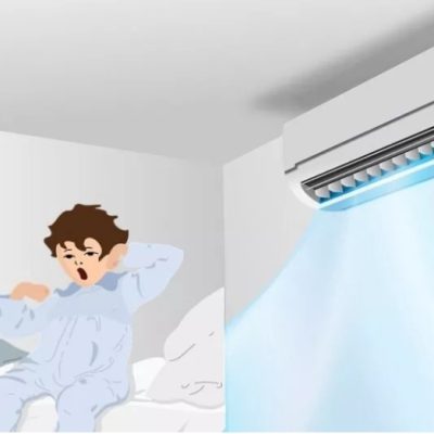 Dormi con l’aria condizionata accesa tutta la notte? Ecco cosa può accadere al tuo corpo
