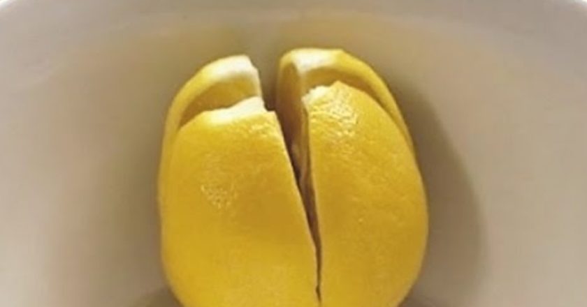 Tagliate un limone e mettetelo nella vostra camera prima di andare a dormire. La ragione è incredibile e utile!
