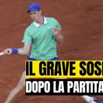Sinner, cosa non torna dopo la sconfitta contro Bublik: ” perché zoppicava”