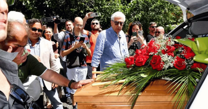 Funerali Alvaro Vitali: presenti la ex moglie Stefania Corona e la figlia acquisita, assente il figlio biologico Ennio
