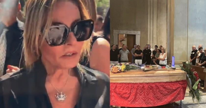 Alvaro Vitali, parla la moglie Stefania al funerale: “Mi ha chiesto un’ultima cosa”