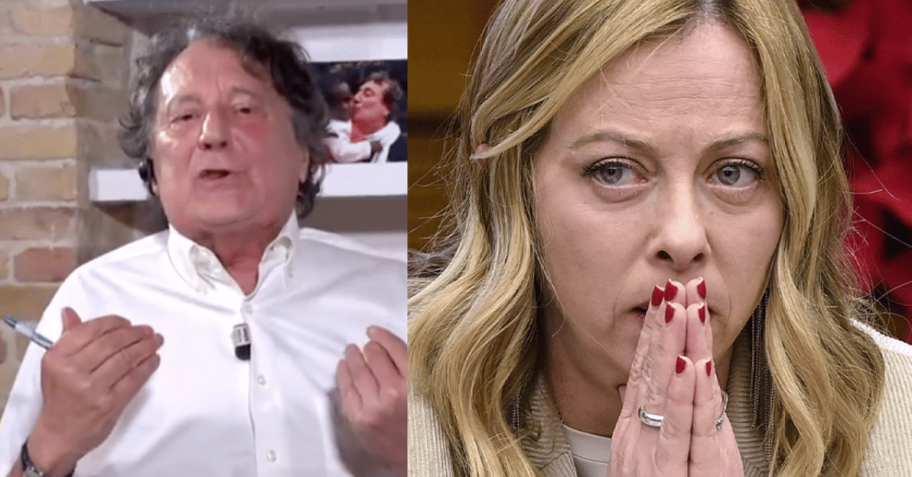 Enzo Iacchetti furioso a Cartabianca: “Meloni, 150mila morti prima di parlare?”