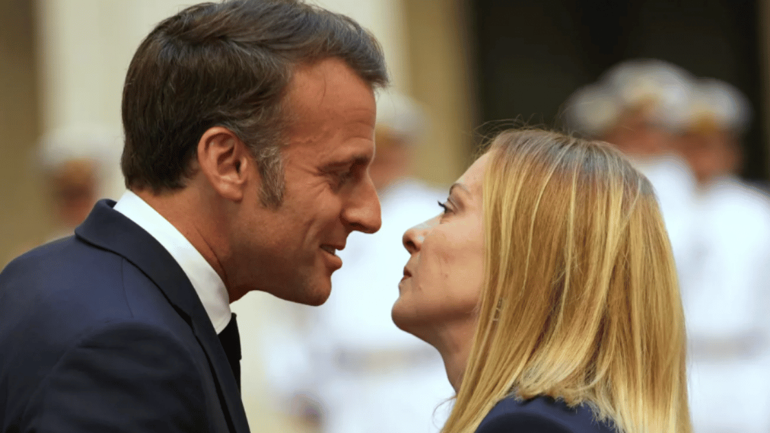 meloni macron