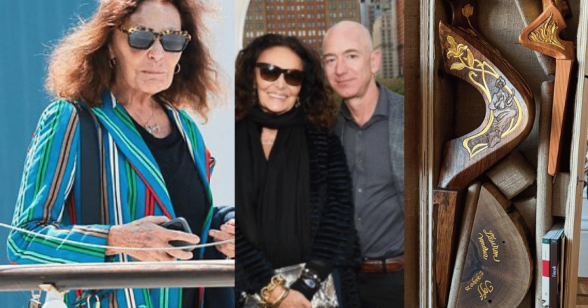 Bezos e Sanchez, il regalo speciale di Diane von Furstenberg: forcola in foglia d’oro per celebrare le nozze a Venezia