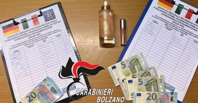 Bressanone, due finte sordomute denunciate: tentata truffa proprio davanti alla caserma