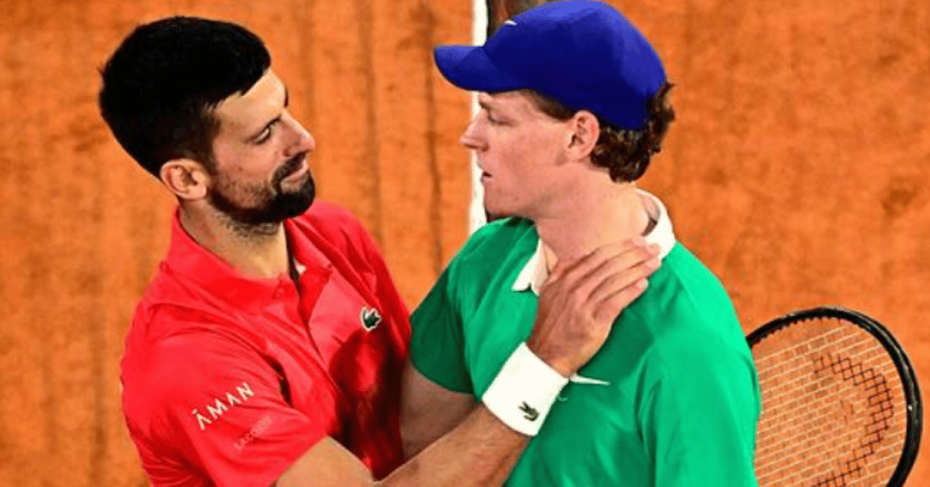 “Fermate Sinner”: bufera dall’Inghilterra prima della semifinale contro Djokovic