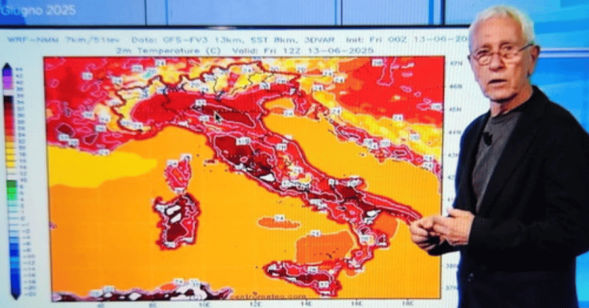 Sottocorona smonta l’allarme caldo: “I 40 gradi non esistono, la temperatura percepita è un’invenzione”