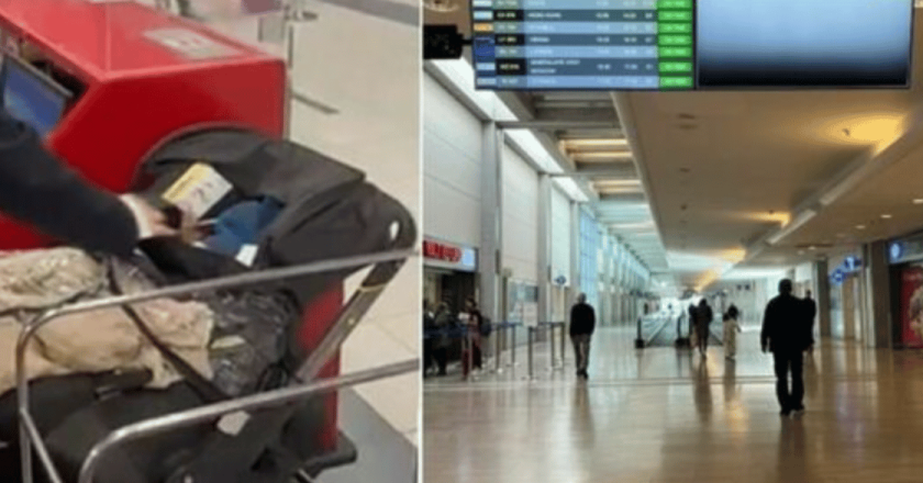 Il passaporto del figlio di 10 anni è scaduto, i genitori lo lasciano in aeroporto e partono