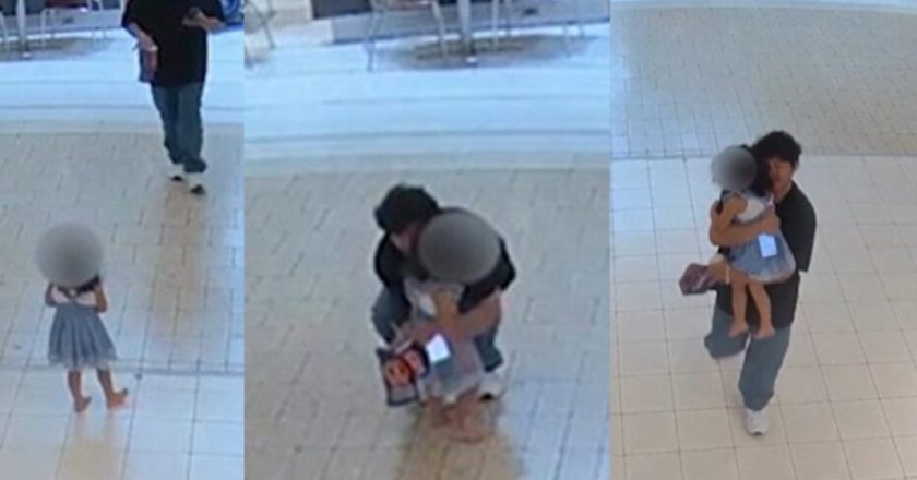 Bimba rapita in un centro commerciale: si avvicina, la prende in braccio e la porta via. Arrestato