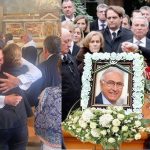 “Trentasei anni insieme”. Rompe il silenzio al funerale di Pippo Baudo, in prima fila davanti alla bara
