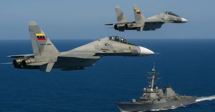 Usa-Venezuela, caccia sorvolano le navi da guerra di Trump: tensione alle stelle