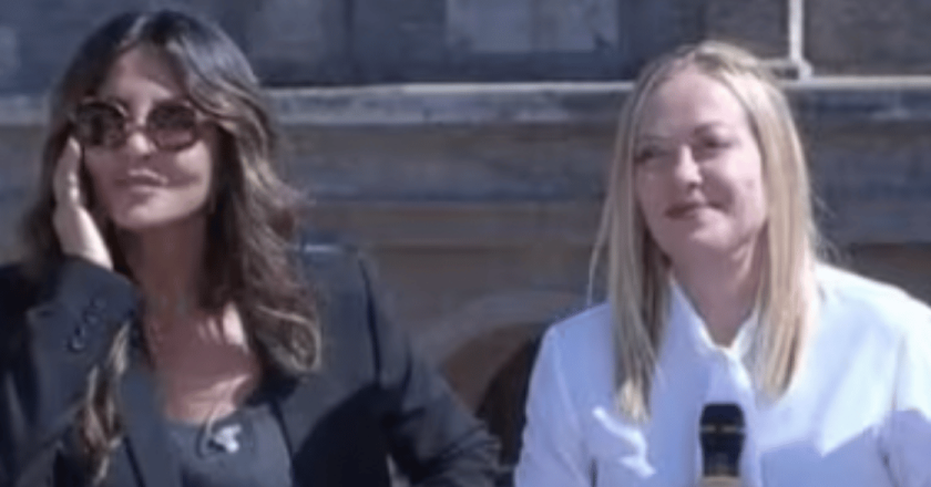 Meloni a Domenica In parla dei pranzi della domenica: bufera politica e social