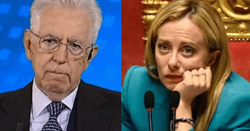 Giorgia Meloni elogiata da Mario Monti: “Una delle poche al mondo che può far ragionare Trump”