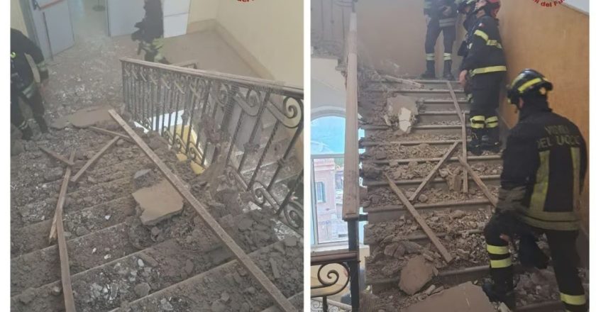 Paura in Italia, crollo in una scuola: “All’interno centinaia di studenti”