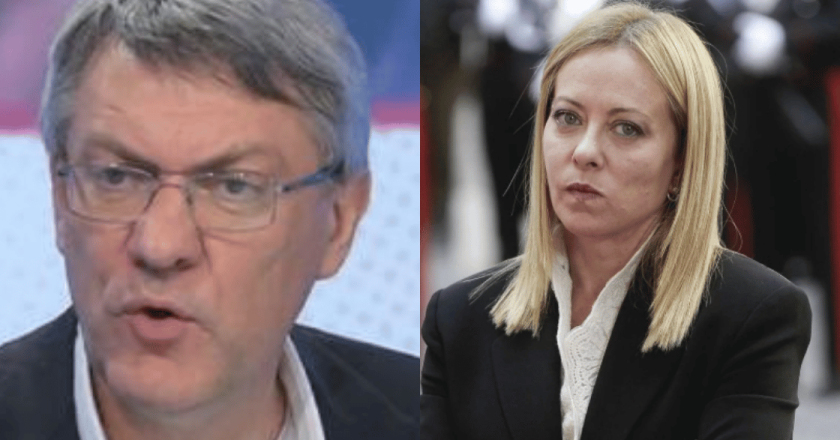 “Perché la penso così”. Maurizio Landini torna sulle offese a Giorgia Meloni: gelo in diretta