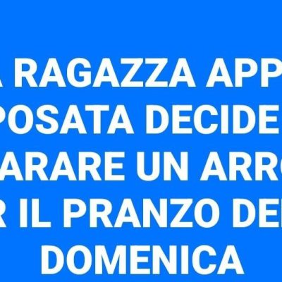Una ragazza appena sposata decide di preparare un arrosto per il pranzo della… (Barzelletta)