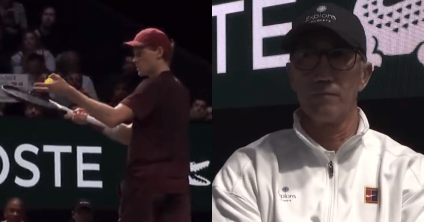 Sinner vince contro Shelton ma si infuria con lo staff: “Faccio il break e nemmeno vi alzate”