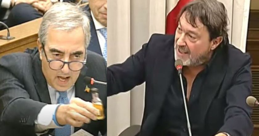 Rissa in aula, Gasparri interrompe più volte Ranucci ma per lui finisce male