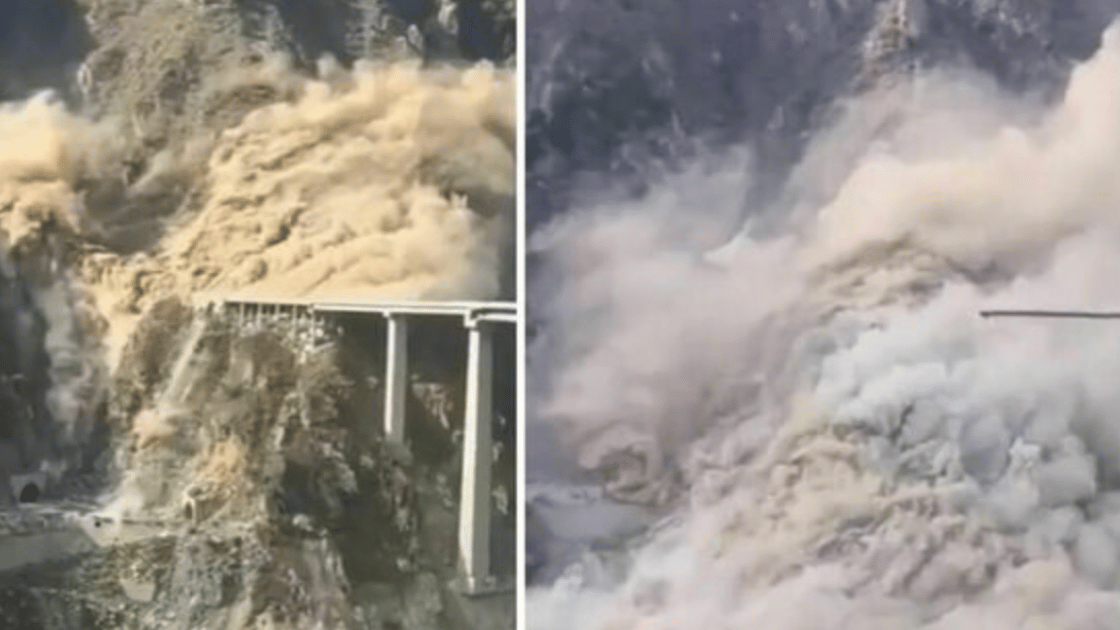 Crolla un ponte vicino a una miniera: almeno 32 morti nella piena crolla ponte
