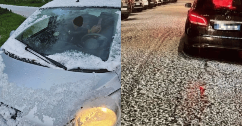 Bomba d’acqua e grandine su Roma: strade allagate e caos traffico. Il meteo dei prossimi giorni