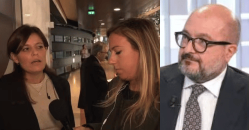 Scontro a L’Aria che Tira: Sangiuliano attacca Salis in diretta TV. «Avete capito che sta dicendo?»