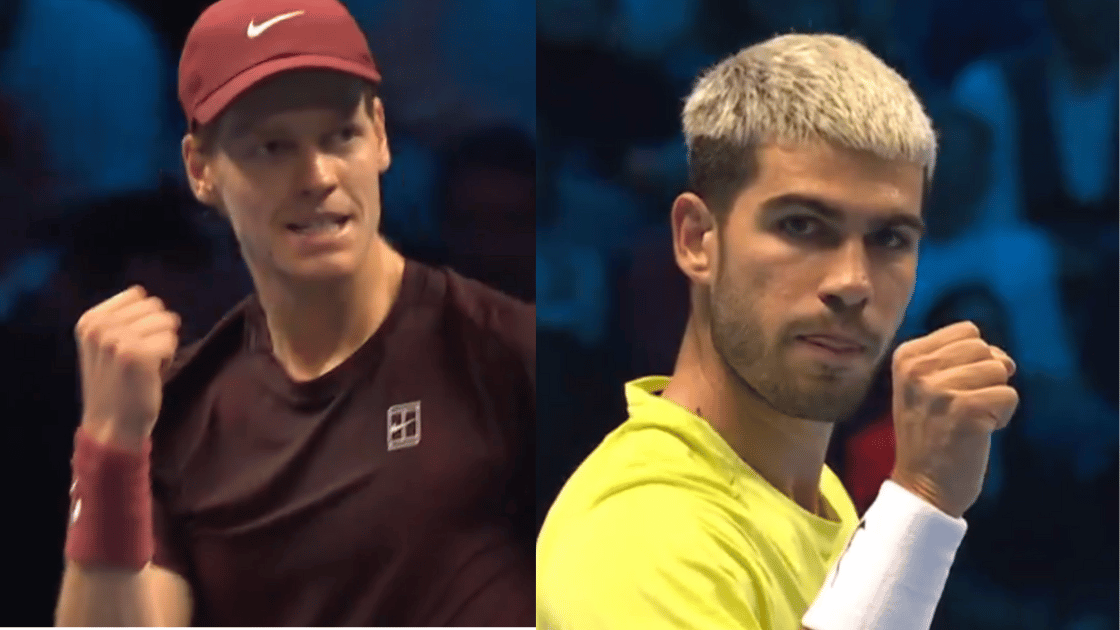Sinner batte Alcaraz 7-6 7-5: trionfo alle ATP Finals 2025 e titolo bis a Torino sinner alcaraz atp finals 2025