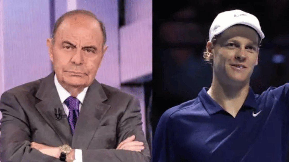 “Tifo Sinner”: la ‘redenzione’ di Bruno Vespa durante la finale contro Alcaraz alle ATP Finals 2025 sinner vespa