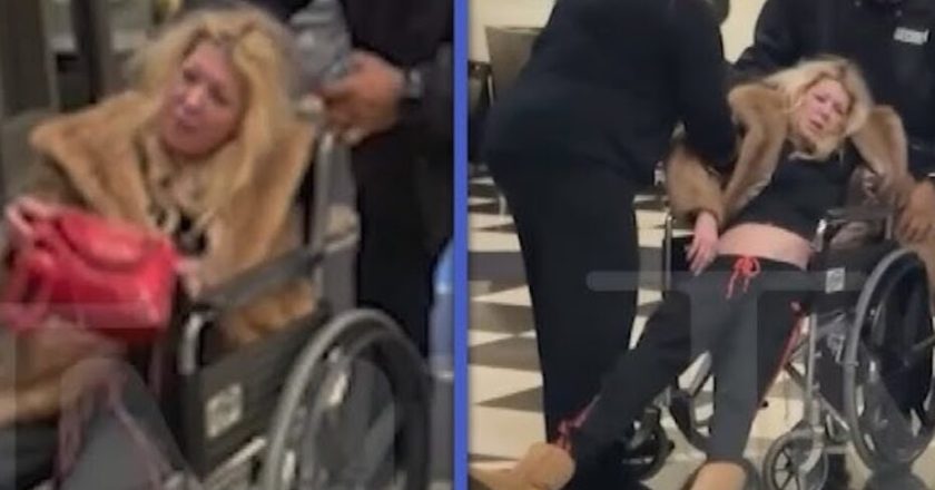 “È crollata davanti a tutti”. Choc per la star della tv: intervento immediato, portata via in sedia a rotelle