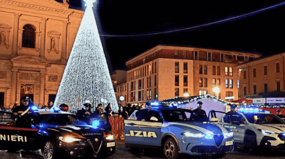 Natale blindato in Italia: massima allerta per le festività