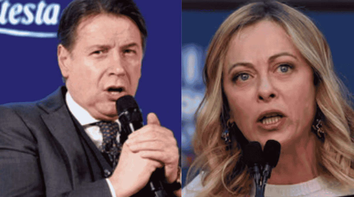 Atreju, Conte provoca Meloni: "Genuflessa da Trump". Fischi e contestazioni Atreju, Conte provoca Meloni: "Genuflessa da Trump". Fischi e contestazioni