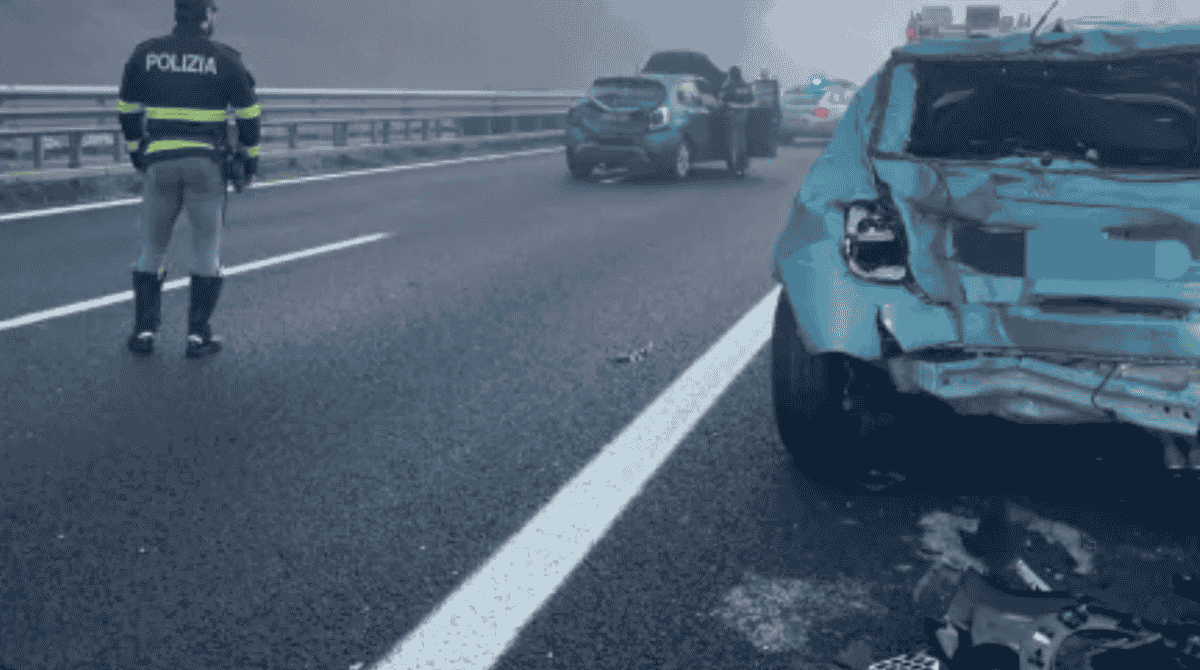 A1 nel caos: incidente tra Orvieto e Orte, traffico paralizzato
