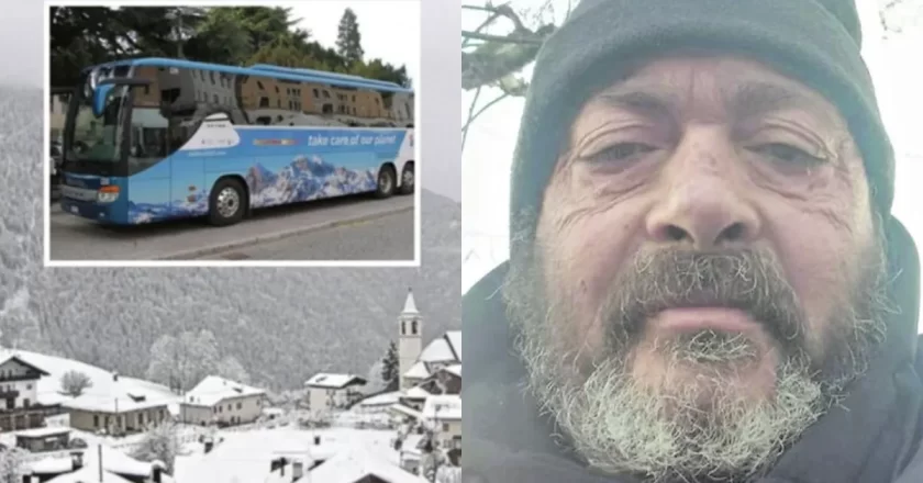 Bambino lasciato nella neve dal bus, parla l’autista