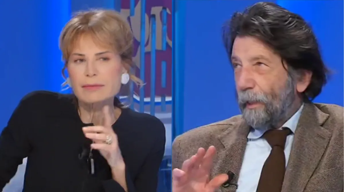 Otto e mezzo, Massimo Cacciari gela Lilli Gruber: “Nella Costituzione non c’è l’antifascismo” - VIDEO gruber