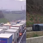 Incidente sull’A1 tra Colleferro e Valmontone: traffico bloccato e code fino a 7km