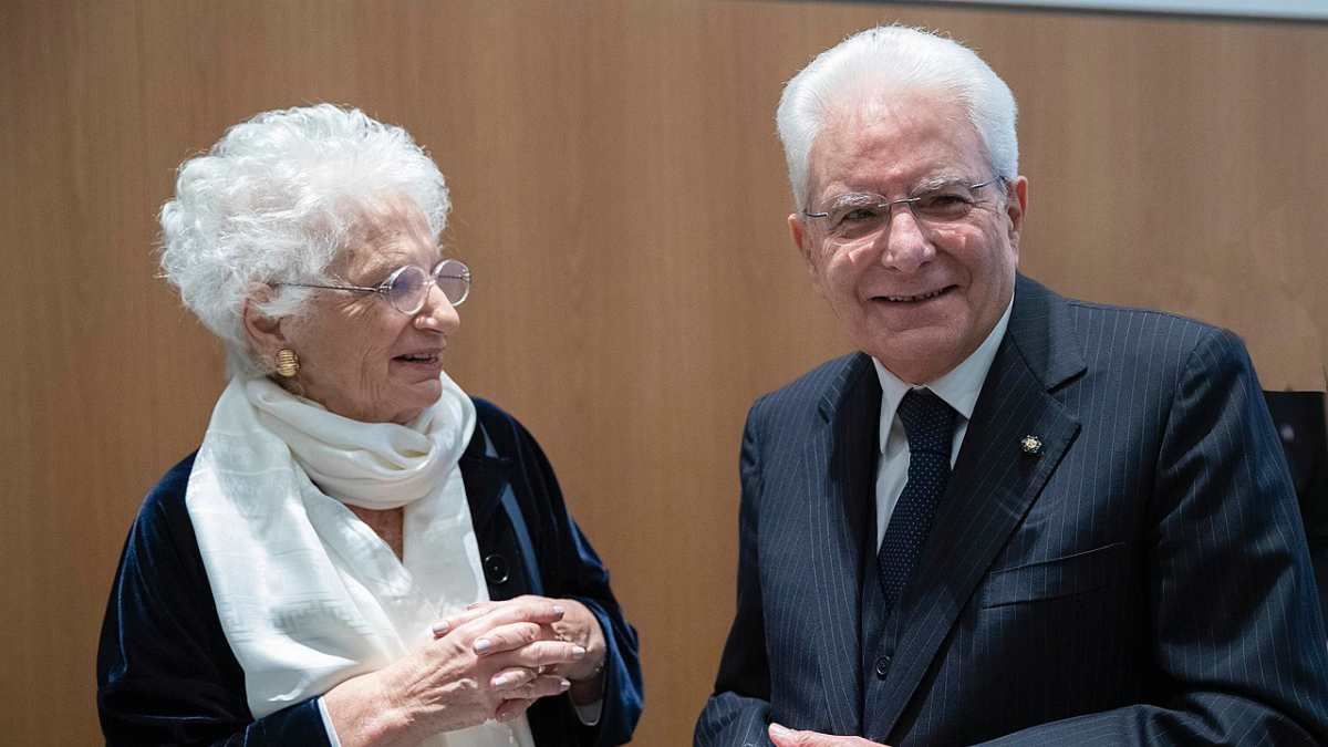 liliana-segre-sergio-mattarella